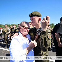 Принятие Военной присяги новым пополнением