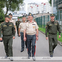 Делегация Министерства обороны Азербайджана посетила Минскую военную комендатуру