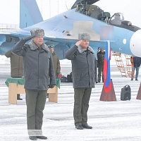 На один из белорусских аэродромов прибыла очередная партия Су-30СМ2