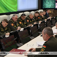 Разбор совместной штабной тренировки Вооружённых Сил