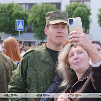 Торжественная церемония принятия новым пополнением Военной присяги (дополняется)