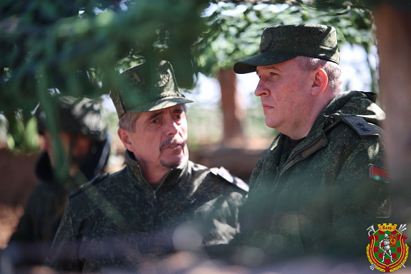 Финальная фаза бригадного тактического учения в рамках проверки боевой готовности Вооруженных Сил