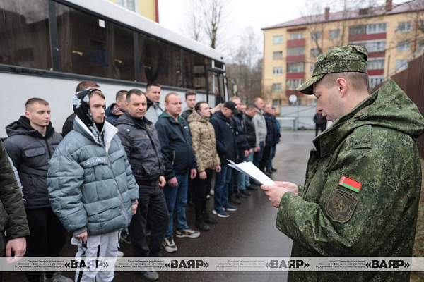 В военном комиссариате Минского района проходят мероприятия по призыву военнообязанных