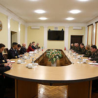 Продолжается официальный визит итальянской военной делегации