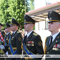 Торжественная церемония принятия новым пополнением Военной присяги (дополняется)