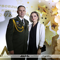 Торжественная церемония чествования командиров соединений и воинских частей