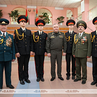 Министр обороны Беларуси посещает с рабочей поездкой Слуцкий гарнизон