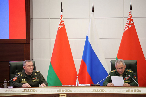Заседание совместной Коллегии министерств обороны Беларуси и России (видео)