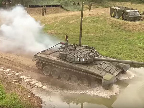 Немного танков в холодной воде