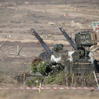 Активная фаза учения с 120-й отдельной гвардейской механизированной бригадой