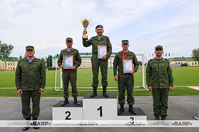 Завершился чемпионат Вооружённых Сил по военно-прикладному многоборью