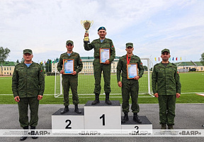Завершился чемпионат Вооружённых Сил по военно-прикладному многоборью