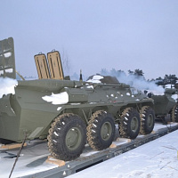 Бронетранспортеры БТР-82А пополнили гвардейский строй (видео)