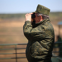 Финальная фаза бригадного тактического учения в рамках проверки боевой готовности Вооруженных Сил