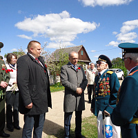 Поздравили ветеранов