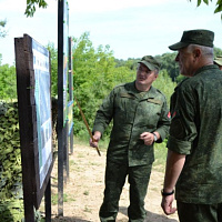 Проверка готовности сборной команды инженерных войск Вооруженных Сил к конкурсу «Открытая вода» «АрМИ-2022»