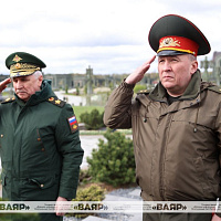 Представители белорусской военной делегации принимают участие в III Международном антифашистском конгрессе