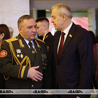  Торжественное собрание, посвящённое Дню защитников Отечества и Вооружённых Сил Республики Беларусь