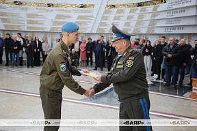 Торжественная церемония чествования военнослужащих сил специальных операций