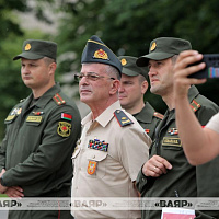 Делегация Министерства обороны Азербайджана посетила Минскую военную комендатуру