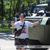 Военно-тематические площадки, посвящённые празднованию Дня Независимости Республики Беларусь 