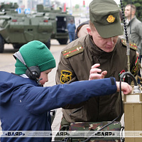 День Победы вместе с белорусскими военными 