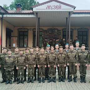 Военнослужащие 72 ОУЦ посетили Борисовский объединенный музей