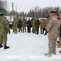 Foreign Military Attachés from 21 Countries Visited Border Guard Facilities on the Border with Lithuania