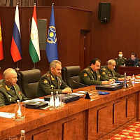 Сегодня в Душанбе  состоялось очередное заседание Совета министров обороны ОДКБ
