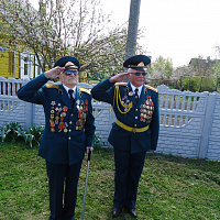 Поздравили ветеранов