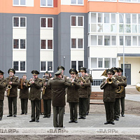 В Бресте прошло торжественное открытие двух домов для военнослужащих
