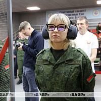 Соревнования по стрельбе «Грация и точность» среди военнослужащих-женщин 