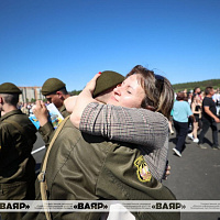 Принятие Военной присяги новым пополнением