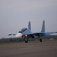 В Беларусь прибыла первая пара боевых самолетов Су-30 СМ 