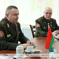 Обсуждены вопросы двустороннего военного сотрудничества между Беларусью и Азербайджаном
