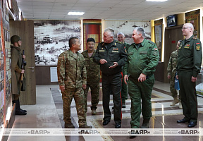 Military Delegation from Kazakhstan Is on the Visit to Belarus