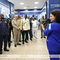 Делегация атташе по вопросам обороны государств Африки посетила Белорусскую государственную академию авиации