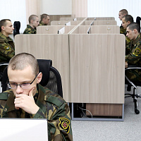 Открытие компьютерной аудитории роты информационных технологий