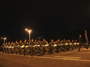 Тренировка к параду