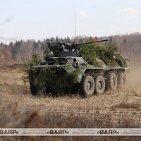 Продолжается комплексное учение с войсками Западного оперативного командования
