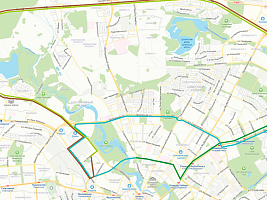9 мая будет ограничено движение транспорта по ряду улиц Минска