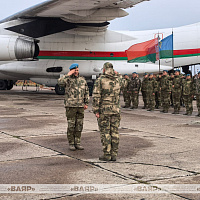 Белорусские военнослужащие, принимавшие участие в учениях ОДКБ, вернулись в Беларусь