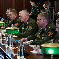 У Маскве абмеркаваны пытанні ваеннага супрацоўніцтва Беларусі і Расіі