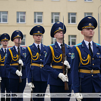 IX Республиканский смотр-конкурс по строевой подготовке среди кадет и суворовцев на переходящий приз Министра обороны