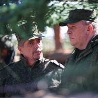 Финальная фаза бригадного тактического учения в рамках проверки боевой готовности Вооруженных Сил