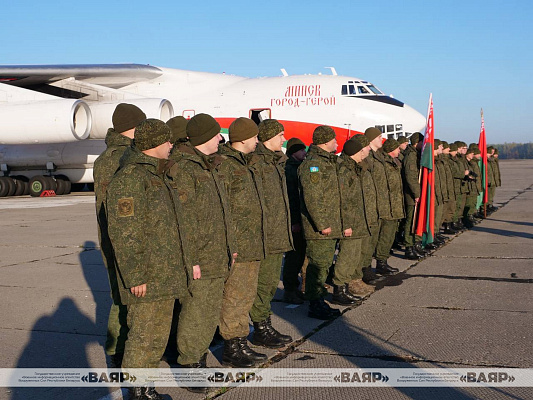 Белорусские военнослужащие пройдут обучение в одном из учебно-боевых центров Российской Федерации