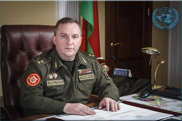 Поздравление Министра обороны Республики Беларусь по случаю Международного дня миротворцев ООН