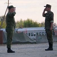 В Брест прибыл первый воинский эшелон с военнослужащими и техникой Российской Федерации (Видео)