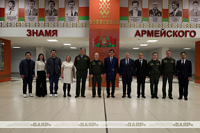 Рабочая встреча делегации Королевства Таиланд с представителями Спортивного комитета Вооружённых Сил Беларуси