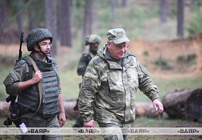 Генерал-майор Павел Муравейко посетил командные пункты 6 омбр и одного из её батальонов